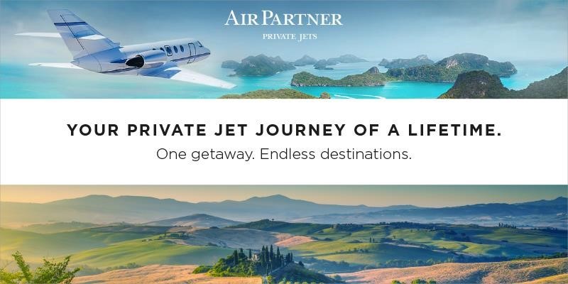 AIR PARTNER INTRODUCES NEW PRIVATE JET ESCAPES FOR SPRING TRAVELERS