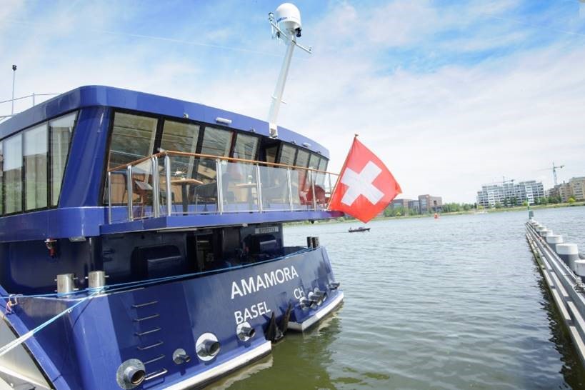 AMAWATERWAYS LAUNCHES THIRD SHIP, AMAMORA, CAPPING OFF RECORD-BREAKING YEAR