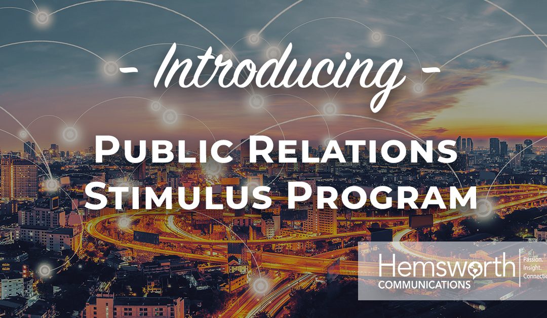 Hemsworth Launches ‘Public Relations Stimulus Program’ to Aid Businesses Impacted by COVID-19 Pandemic